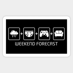 Gamer's Weekend Forecast Sticker